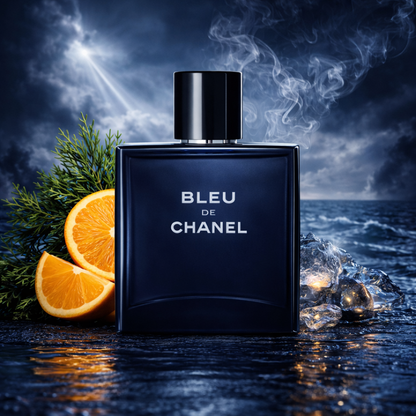 Conjunto de 5 Perfumes – 1 Million, Dior Homme Intense, Sauvage, Bleu de Chanel e Creed Aventus [100 ml cada um]