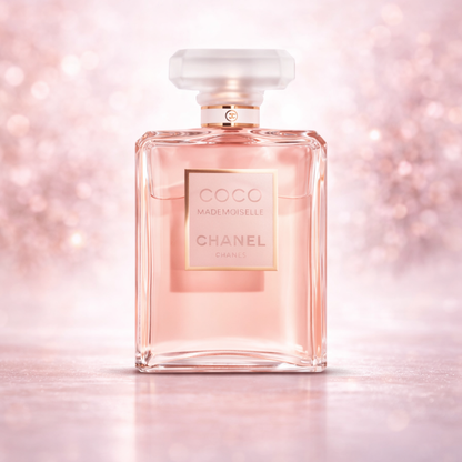 Conjunto de 5 Perfumes – Fame, Chanel Nº5, Scandal, Coco Mademoiselle e J'adore [100 ml cada um]