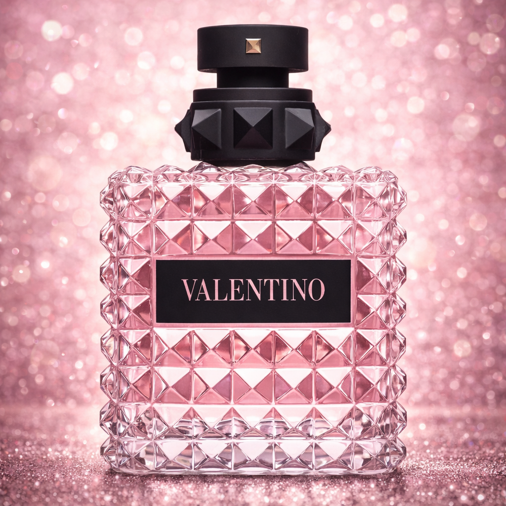 Conjunto 4 Perfumes | Valentino + Light Blue + 212 VIP Rose + Black Opium 100 ml